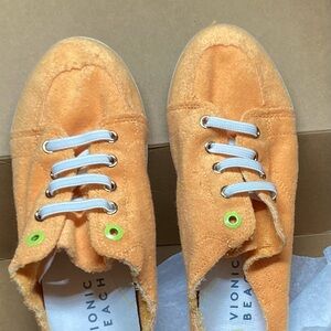 Vionic Bright Orange Sneakers